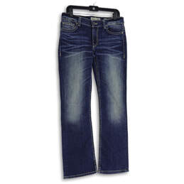 NWT Womens Blue Dakota Denim 5-Pocket Design Bootcut Leg Jeans Size 28 R