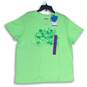 NWT Disney Mickey and Friends Womens Green Short Sleeve Pullover T-Shirt Sz XXL image number 1