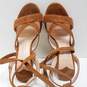 Tony Bianco Kappa Tan Suede Lace Up Sandals Womens 6.5 image number 6