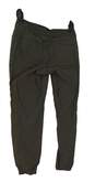 Womens Green Elastic Waist Pull On Jogger Pants Size Small image number 1
