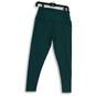 Womens Green High Waist Stretch Pull-On Activewear Ankle Leggings Size XL image number 1