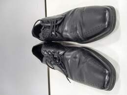 Men's Black Leather Dress Shoes Size 11M