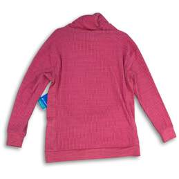 NWT Columbia Womens Pink Drawstring Long Sleeve Pullover Hoodie Size M alternative image
