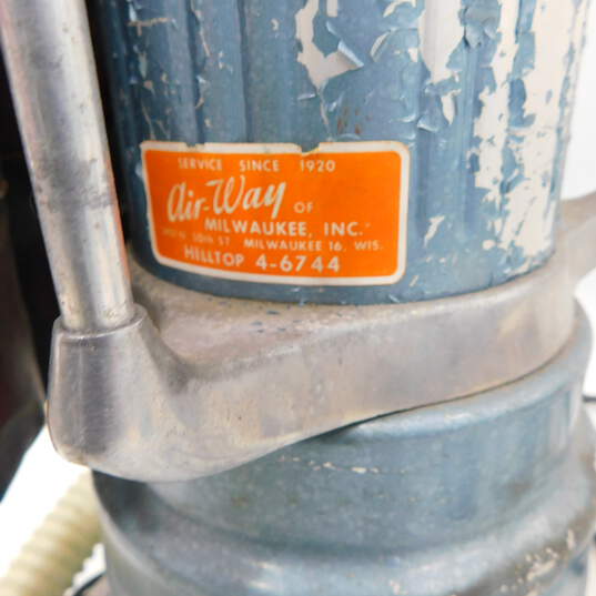 Vintage Air-Way Sanitizor Model 55A Canister Vacuum Cleaner For Parts & Repair image number 3