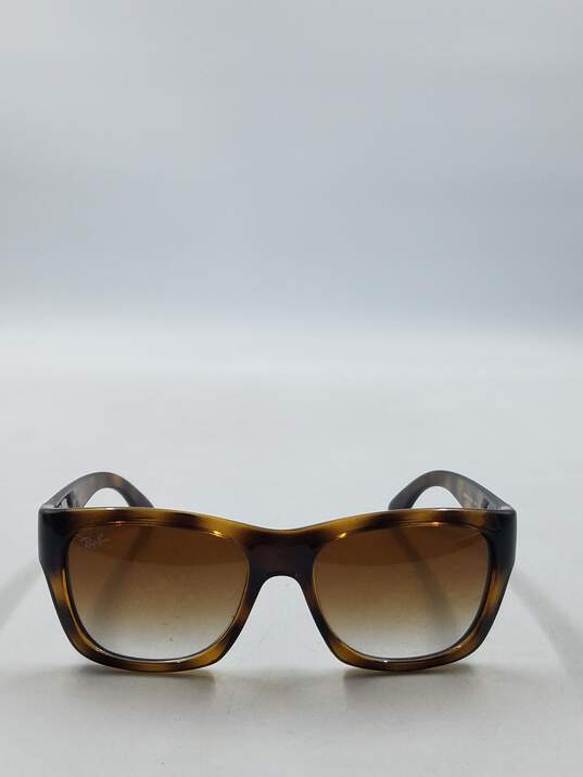 Ray-Ban Tortoise Square Sunglasses image number 2