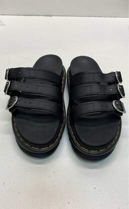 Dr. Martens Blaire Black Leather Slide Sandals Women's Size 7 alternative image