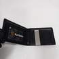 Runbox Black Leather Slim Minimalist Wallet With Money Clip IOB image number 2