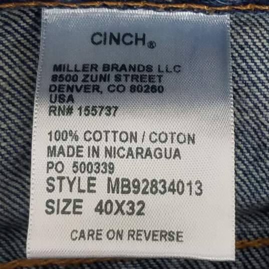 Cinch Blue Boot Cut Jeans Size 40x32 image number 3