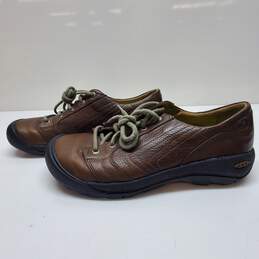 Keen Dark Brown Lace Up Oxfords Mens Size 11 alternative image
