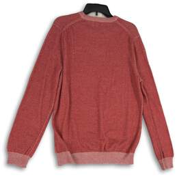 NWT Express Womens Red Crew Neck Long Sleeve Pullover Sweater Size L alternative image