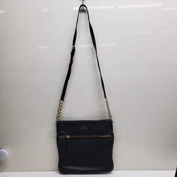 Kate Spade New York Women's Jackson Street Melisse Handbag Blk Leather Crossbody