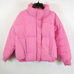 Levi's Women Pink Puffer Jacket L