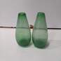 Hecho En Mexico Green Glass Vases image number 1