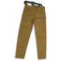 NWT American Eagle Mens Brown Slash Pocket Straight Leg Chino Pants Size 30/32 image number 2