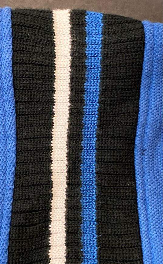 Christian Dior Blue Vintage Zip Up Sweater - Size Medium image number 6