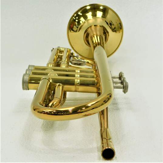 Holton Brand T602 Model B Flat Trumpet w/ Case and Mouthpiece (Parts and Repair) image number 5