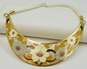 Vintage Asian Inspired Cloisonné Enamel Floral Jewelry 145.9g image number 9