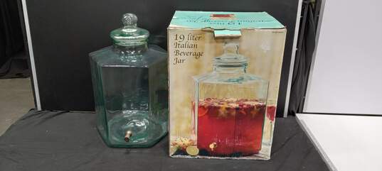 Vintage 19 Liter Italian Beverage Jar image number 1