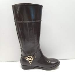 Michael Kors Women's Fulton Brown Rain Boots Size 7