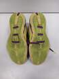 Men's Yellow & Purple Adidas Dame 8 Basketball Shoes Size 12.5 image number 4