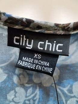 City Chic Moss Dress Boho Babe Size XS alternative image