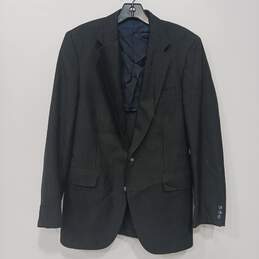 Vintage Men's Harry Weinraub Pinstripe Notch Collar Long Sleeve Suit Jacket Size 39R