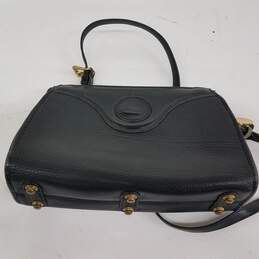 Dooney & Bourke Black Pebbled Leather Crossbody Bag