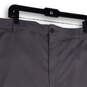NWT Mens Gray Motionflux 360 Stretch Flat Front Pockets Chino Shorts Sz 50 image number 3