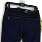 NWT Womens Blue Denim 5-Pocket Design Medium Wash Skinny Leg Jeans Size 6 image number 4