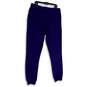 NWT Mens Blue Drawstring Flat Front Pockets Tapered Leg Jogger Pants Sz 2XL image number 2
