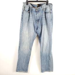 Lucky Brand Men Blue Straight Leg Jeans Sz 40