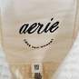 Aerie Women Ivory Button-Up Long Sleeve Shirt XXS NWT image number 7