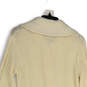 NWT Womens Beige Knitted Long Sleeve Pockets Cardigan Sweater Size Large image number 4