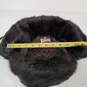 Unbranded Winter Trapper Dark Brown Fur Hat Size 62 image number 4