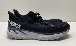 Hoka One One Clifton 7 Black Athletic Shoes Men's Size 13