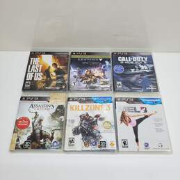 Playstation 3 PS3 - Mixed Video Game Lot of 6 - Destiny Last of Us