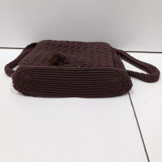 The Sak Brown Crochet Women's Crossbody Bag image number 5