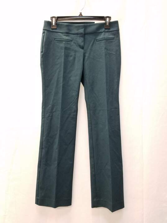 Ann Taylor Women's Teal Bootcut Pants Size 0P NWT image number 1