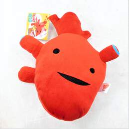 I Heart Guts Educational Biology Plush Stuffed Toys Brain Stomach Kidney Heart alternative image
