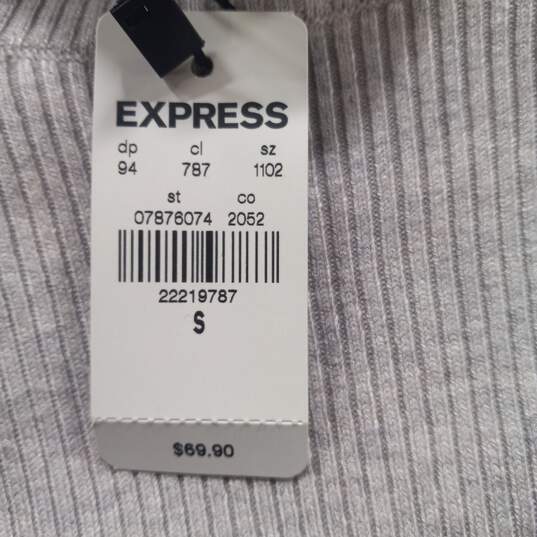 Women’s Express Ribbed Bodycon Dress Sz S NWT image number 4