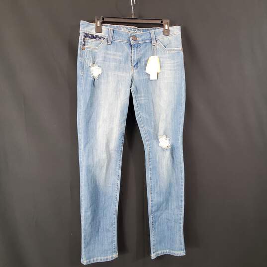 H&G Women Blue Jeans Sz 15 NWT image number 1