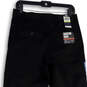 NWT Mens Black Pleated Signature Straight Leg Khaki Pants Size 30x30 image number 2