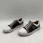 Mens Multicolor Leather Round Toe Low Top Lace-Up Sneaker Shoes Size 9.5 image number 6