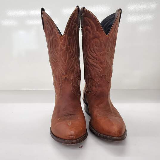 Code West Brown Leather Western Boots Men's Size 9 / Women's 11 image number 2