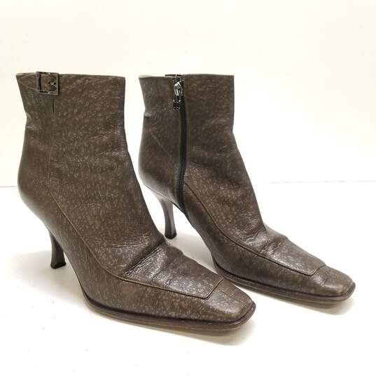 Bally Leather Ankle Boots Brown 9 image number 3