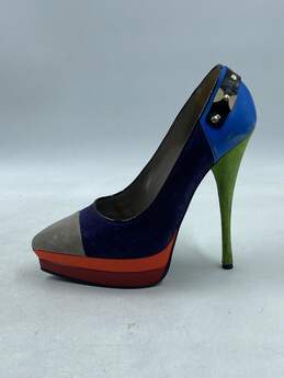 Authentic Versace Multicolor Pump Heel Women 7.5 alternative image