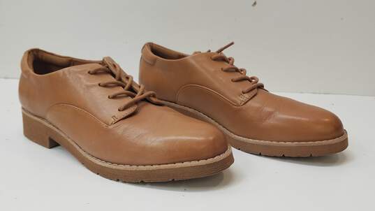 Aldo Brown Leather Oxford Size 6.5 image number 3