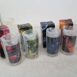 All 4 Star Trek Collectible Glasses in Original Boxes alternative image
