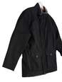 Mens Black Andrew Marc Long Sleeve Windbreaker Jacket Size XL image number 2