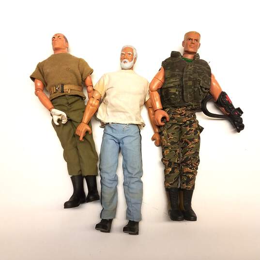 Bundle of 4 Assorted Formative Int. G.I. Joe Action Figure Dolls image number 3